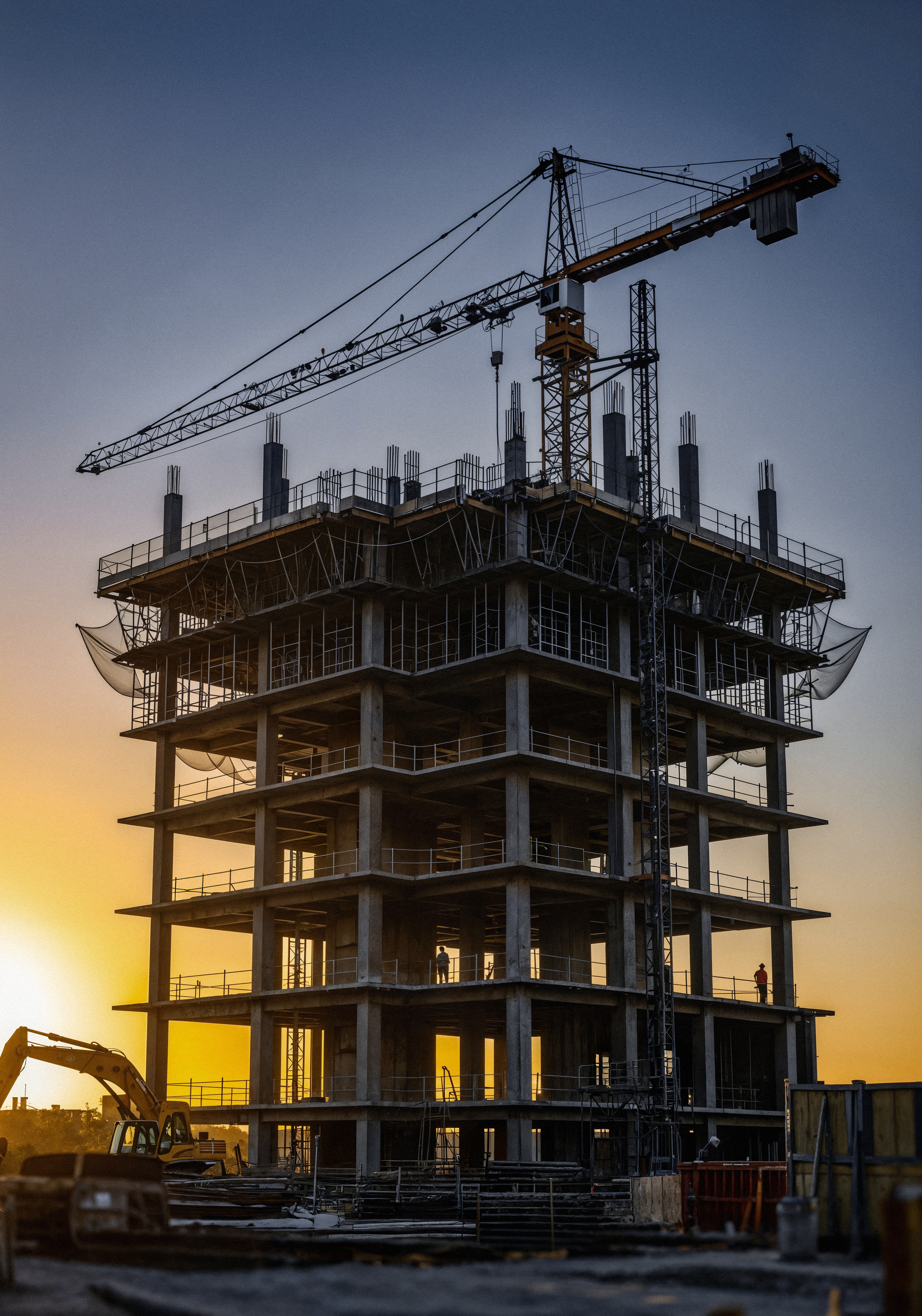 Prédio em construção